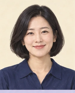 안*민 선생님 소개용 일러스트