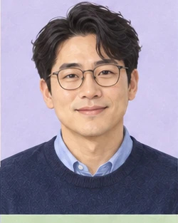 하*현 선생님 소개용 일러스트